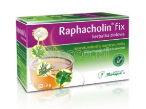 Raphacholin FIX 20 sasz. po 3 g/Zioła na dobre trawienie