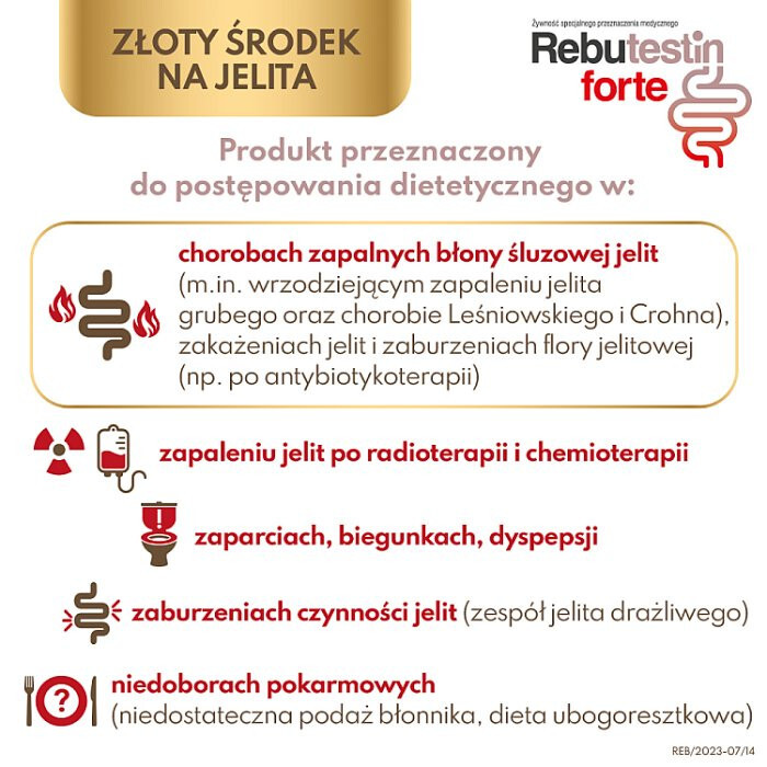 Rebutestin Forte 340 mg 60 kapsułek