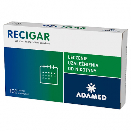 Recigar 1,5mg 100 tabletek powlekanych
