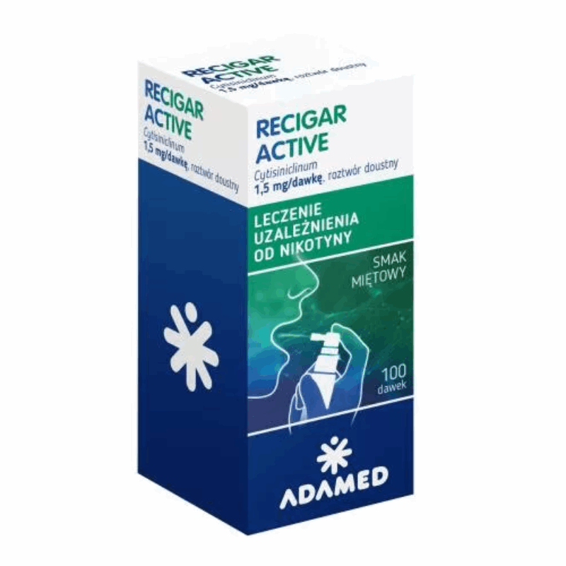 Recigar Active 1,5 mg/dawkę roztwór doustny, 22 ml