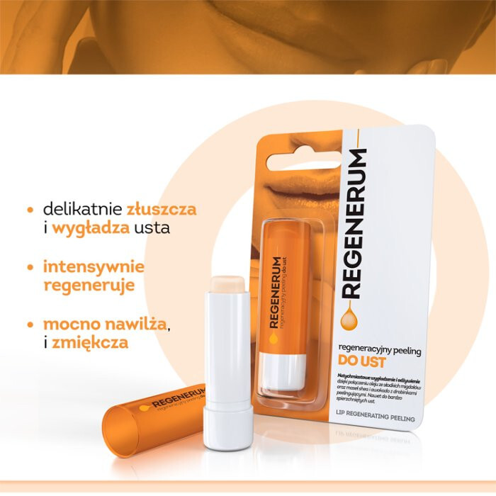 Regenerum peeling regeneracyjny do ust, 5 g