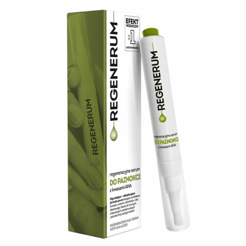 Regenerum Regeneracyjne serum do paznokci z kwasami AHA, 4 ml