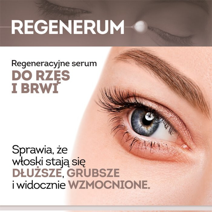 Regenerum Serum do rzęs i brwi, 4 ml + 7 ml