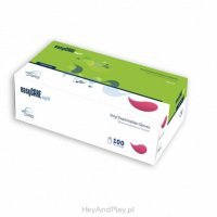 Rękawice winylowe bezpudrowe easyCARE rozmiar S 100 sztuk