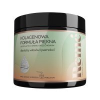 Reme Kolagenowa Formuła Piękna proszek o smaku caffe latte orzechowym, 150 g