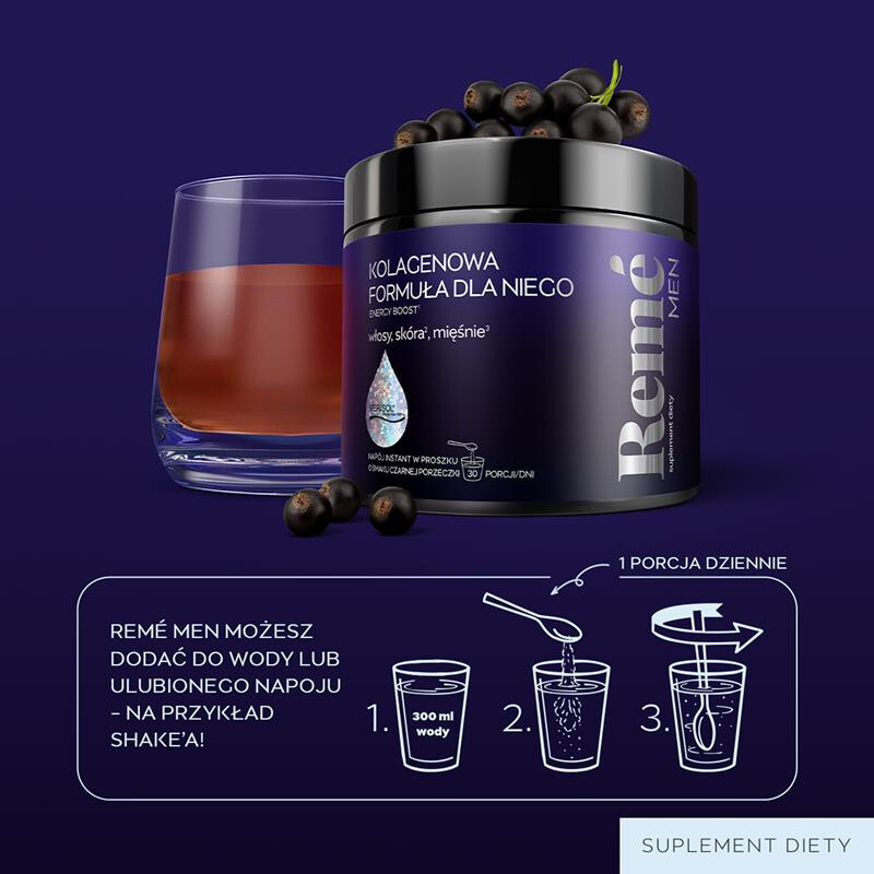Reme Men Kolagenowa Formuła Dla Niego proszek, 150 g