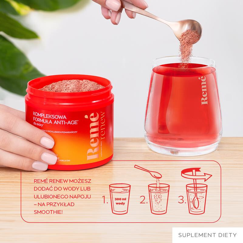 Reme Renew Kompleksowa formuła anti-age dla skóry proszek, 150 g