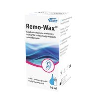 Remo-Wax krople do usuwania woskowiny usznej 10 ml + gumowa gruszka
