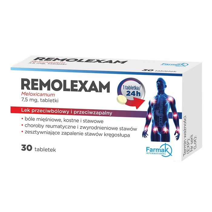 Remolexam 7,5 mg tabletki, 30 szt.