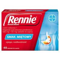 Rennie (smak miętowy) 48 tabl.