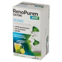 RenoPuren Zatoki HOT bez cukru 8 saszetek