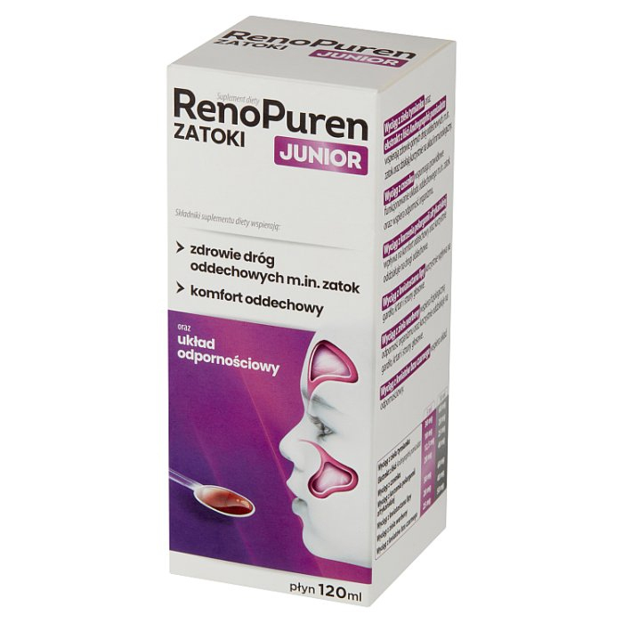RenoPuren Zatoki Junior płyn, 120 ml
