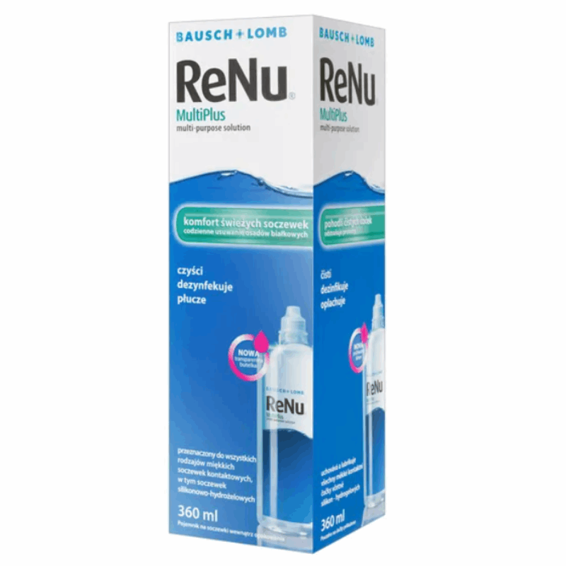 ReNu MultiPlus Płyn do pielęgnacji soczewek kontaktowych, 360 ml