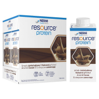 Resource Protein Preparat odżywczy w płynie smak czekoladowy, 4 x 200 ml