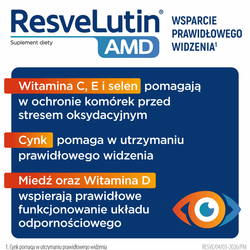 ResveLutin AMD tabletki, 60 szt.