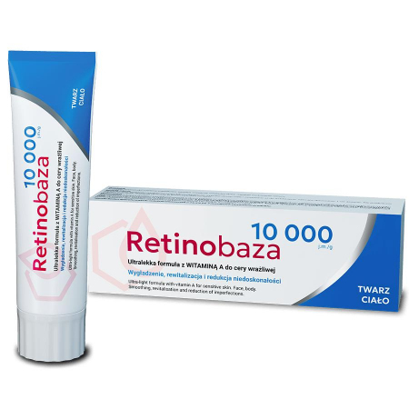 Retinobaza 10 000 Ultralekki krem z witaminą A, 30 g