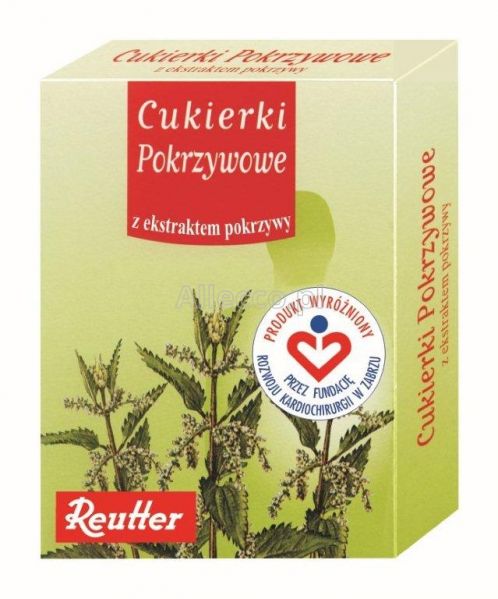 REUTTER Cukierki pokrzywowe 50 g