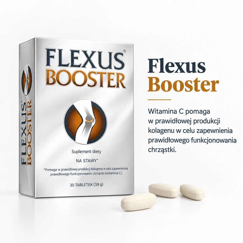Opakowanie Flexus Booster tabletki, 30 szt.