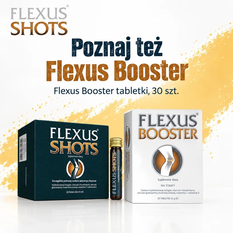 Opakowanie Flexus Booster tabletki, 30 szt.