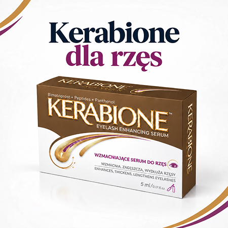 Opakowanie Kerabione serum do rzęs