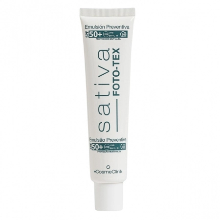 Tuba Sativa Foto-Tex, emulsja przeciwsłoneczna SPF50+, 75 ml
