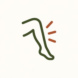 Symbol depilacji: gładka linia z odrywającymi się włoskami
