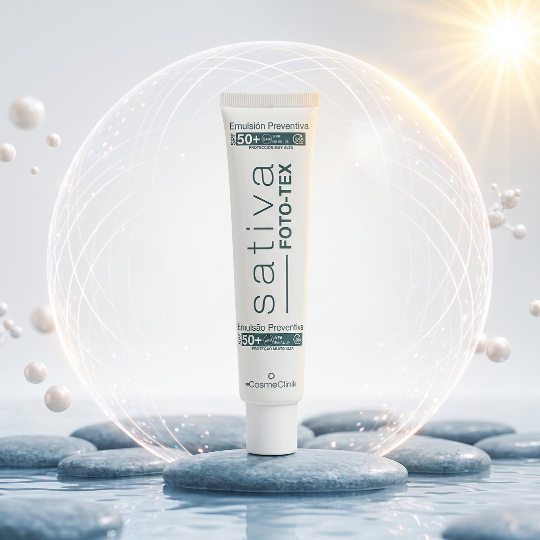 Tuba Sativa Foto-Tex, emulsja przeciwsłoneczna SPF50+, 75 ml
