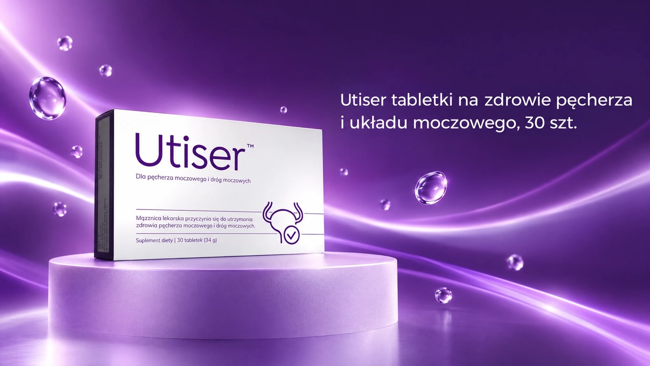 Utiser tabletki na zdrowie pęcherza i układu moczowego, 30 sztuk Valentis