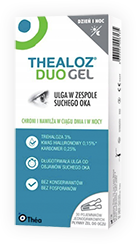 duo żel packshot Thealoz Duo Gel ulga w zespole suchego oka