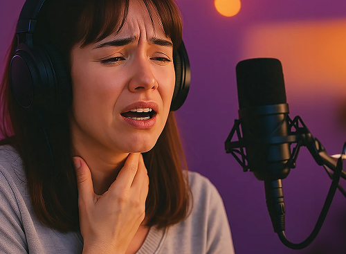 Osoba z&nbsp;chrypką