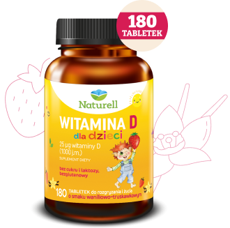 Naturell WITAMINA D dla dzieci packshot