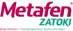 Metafen zatoki Ibuprofenum + Pseudoephedrini hydrochloridum