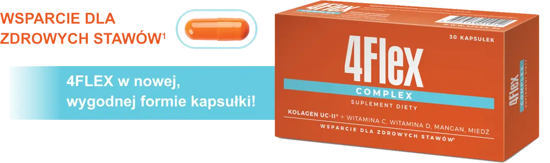 4Flex COMPLEX wsparcie dla zdrowych stawów