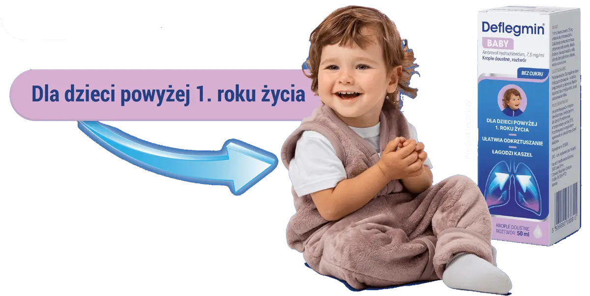 Deflegmin BABY dla dzieci powyżej 1 roku życia