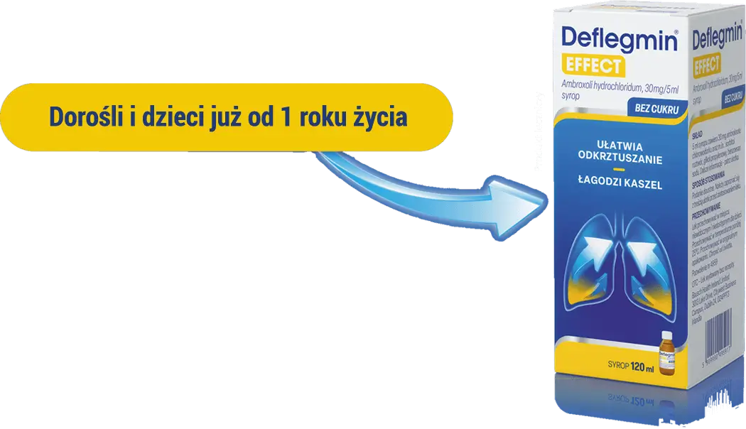 Deflegmin EFFECT dla dzieci od 1 roku życia