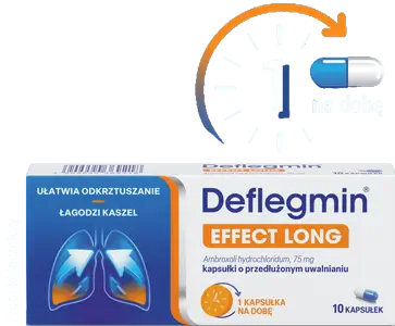 Deflegmin EFFECT LONG kapsułki
