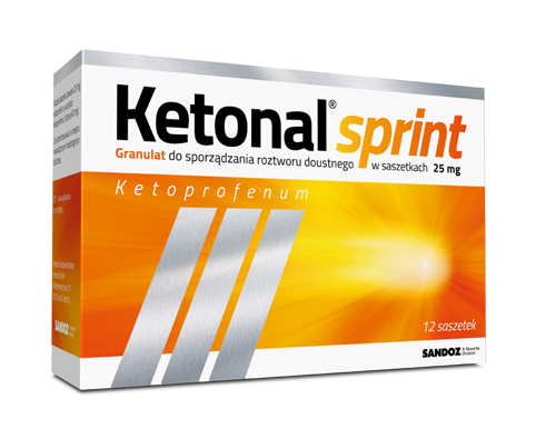 Ketonal Sprint 25mg