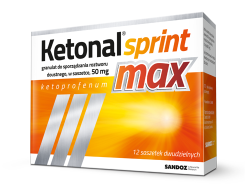 Ketonal Sprint Max 50mg