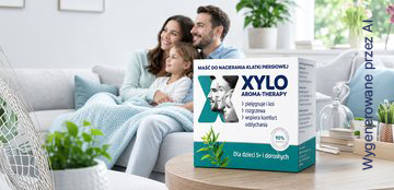 XYLO Aroma-Therapy – maść rozgrzewająca dla dzieci 5+ i dorosłych