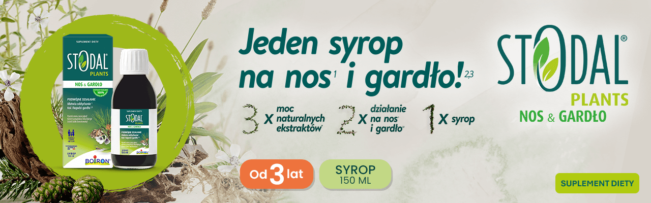 Stodal Plants Nos & Gardło - baner