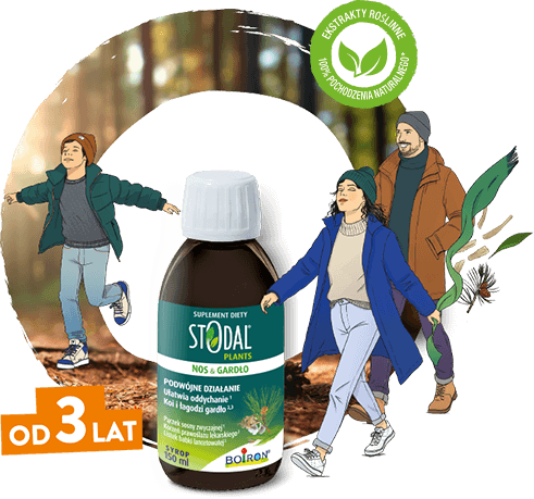 Stodal Plants Nos & Gardło - butelka 150 ml od 3 lat