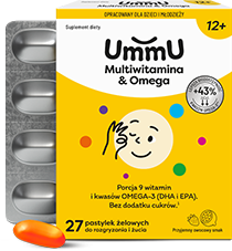 Opakowanie UmmU Multiwitamina & Omega 12+