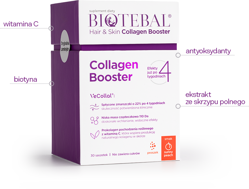 Składniki produktu Biotebal Collagen Booster