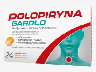 Opakowanie Polopiryna Gardło