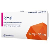 Rimal 10 mg + 10 mg 30 kapsułek twardych