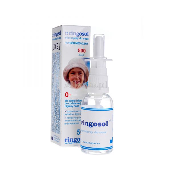 Ringosol Microspray do nosa 50 ml (500 dawek)