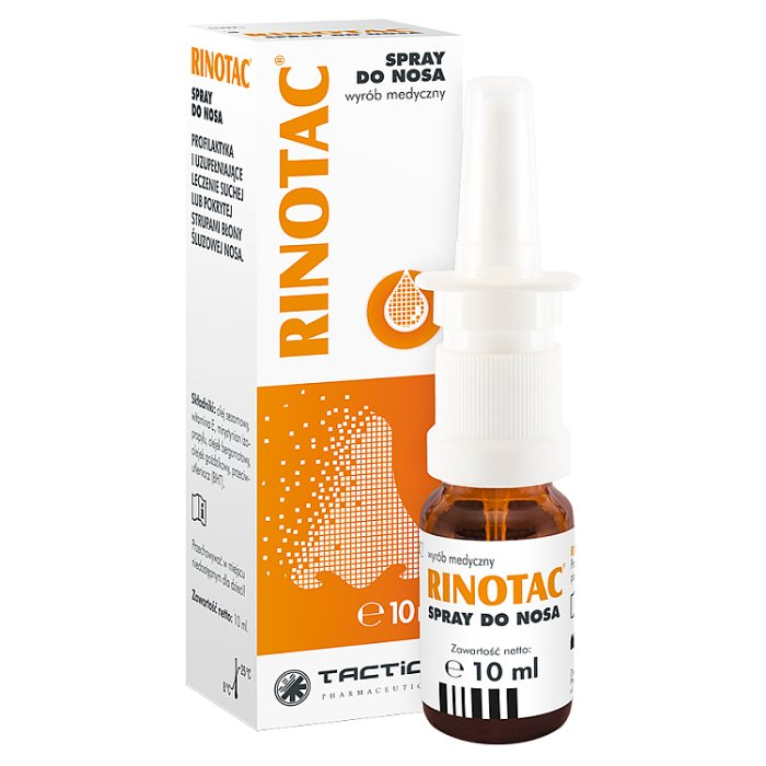 Rinotac spray do nosa na suchy i podrażniony nos, 10 ml