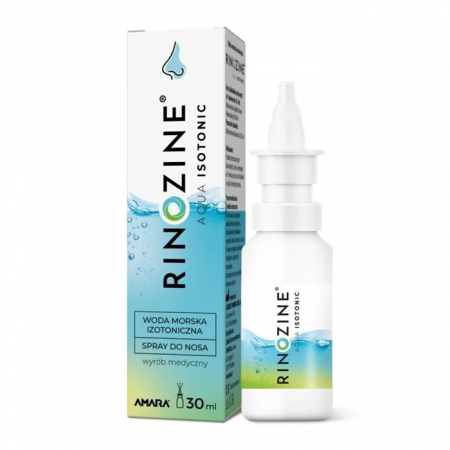 Rinozine Aqua Isotonic spray do nosa, 30 ml