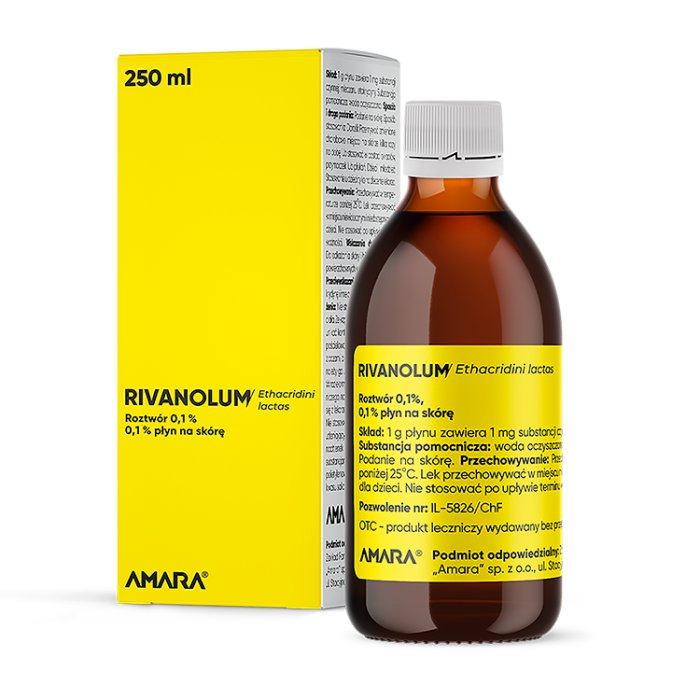 Rivanolum roztwór 250 ml