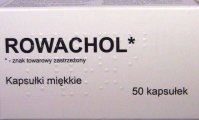 Rowachol 50 kapsułek IMPORT RÓWNOLEGŁY